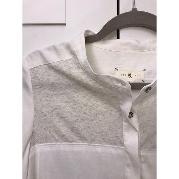 NEW Lou & Grey Panelist Color Block Shirt - Picture 3 of 4